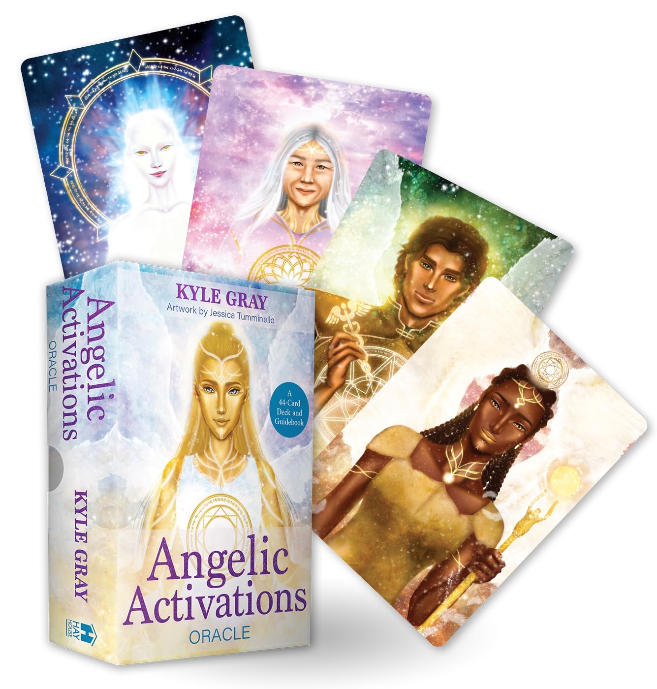 Angelic Activations Oracle Cards & Guidebook || Kyle Gray