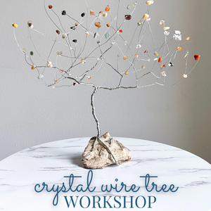 Crystal Wire Tree Workshop - Saturday, December 14 2pm-6pm