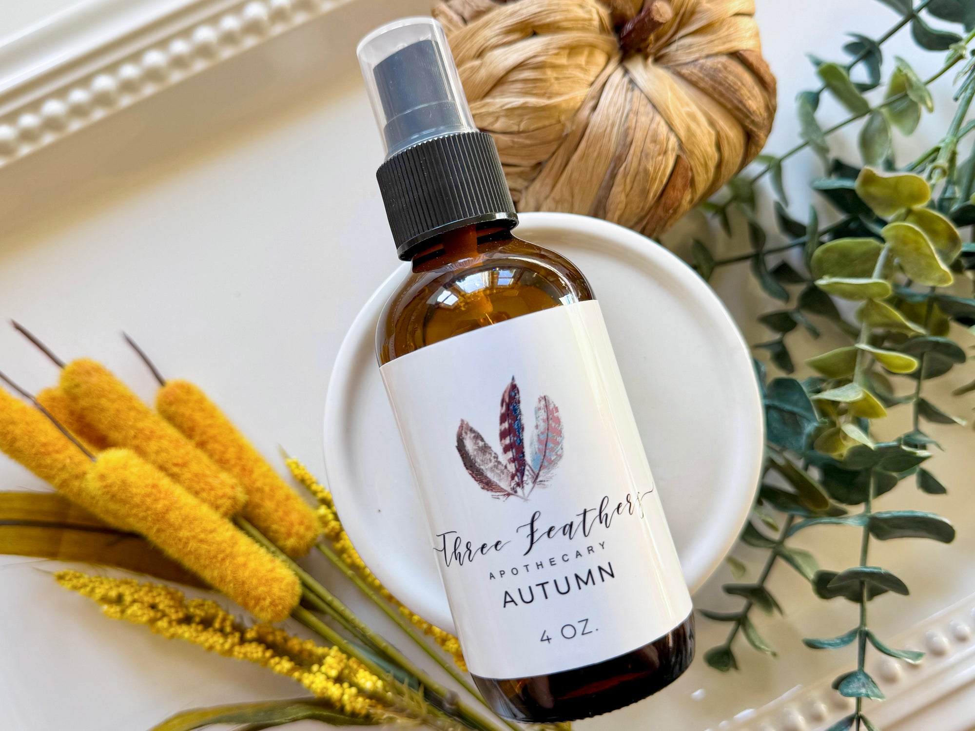 Autumn Mist Spray 4 oz || Three Feathers Apothecary