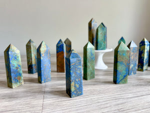 Azurite Polished Towers