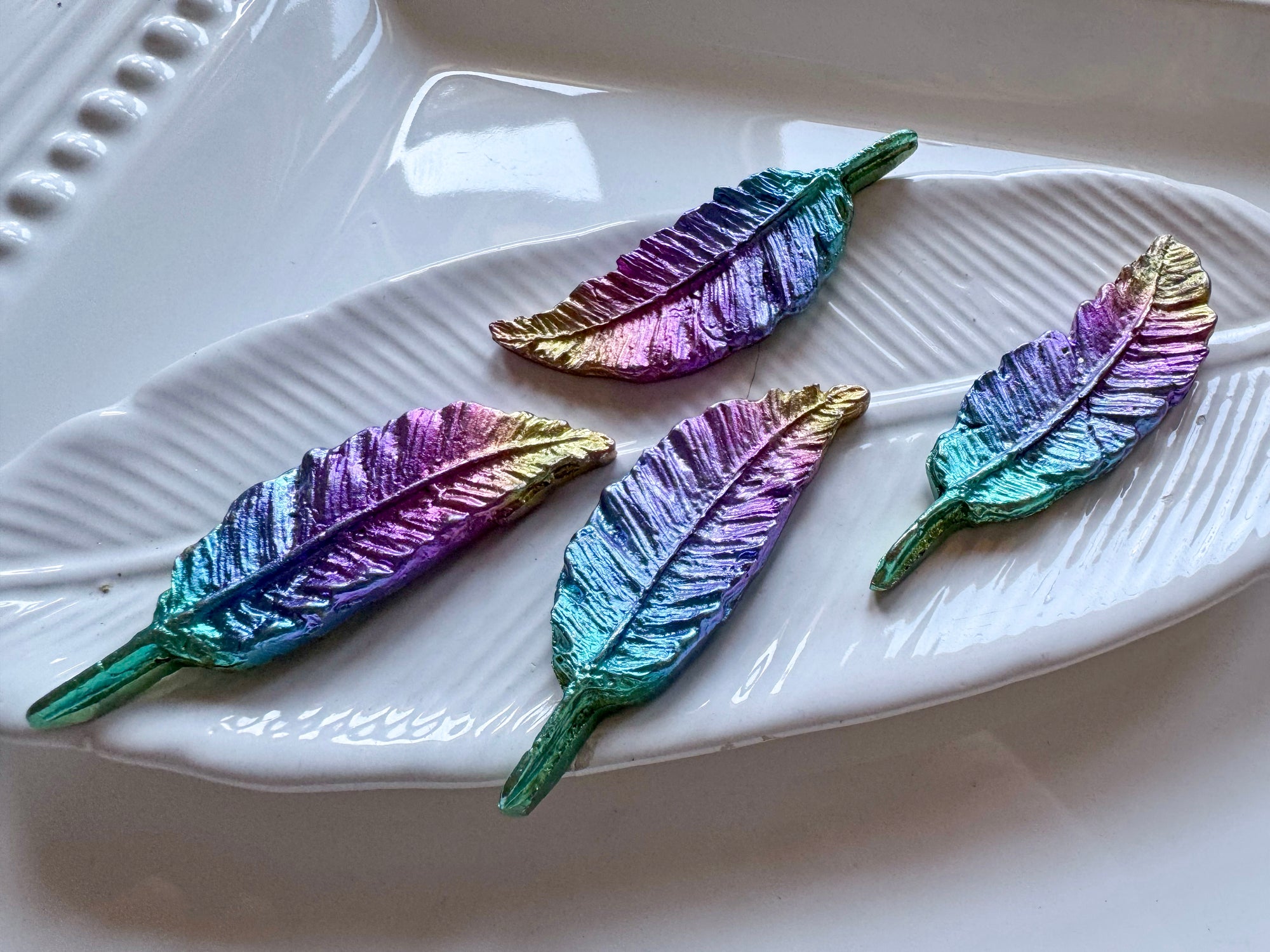 Bismuth Feathers