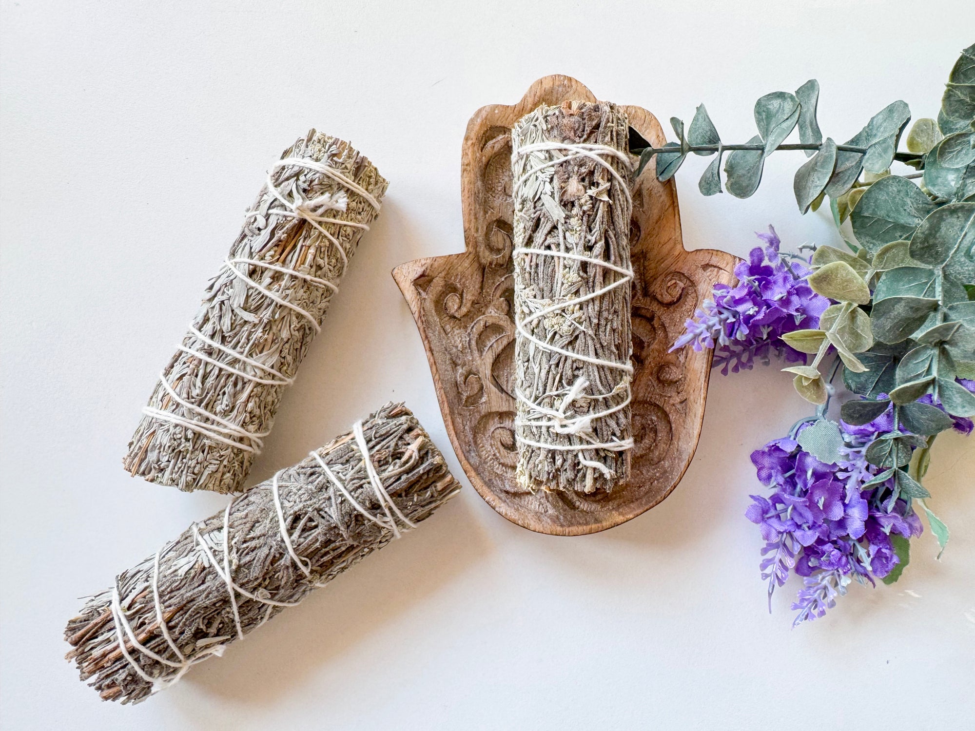 Blue Sage Stick with Lavender