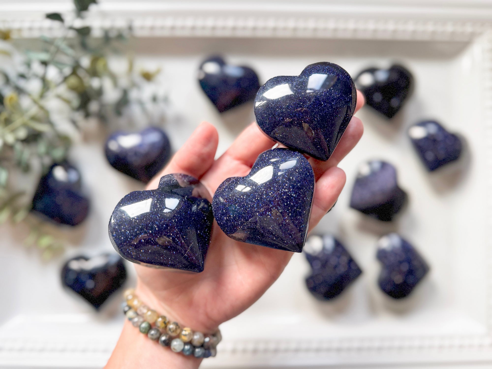 Blue Sandstone Heart