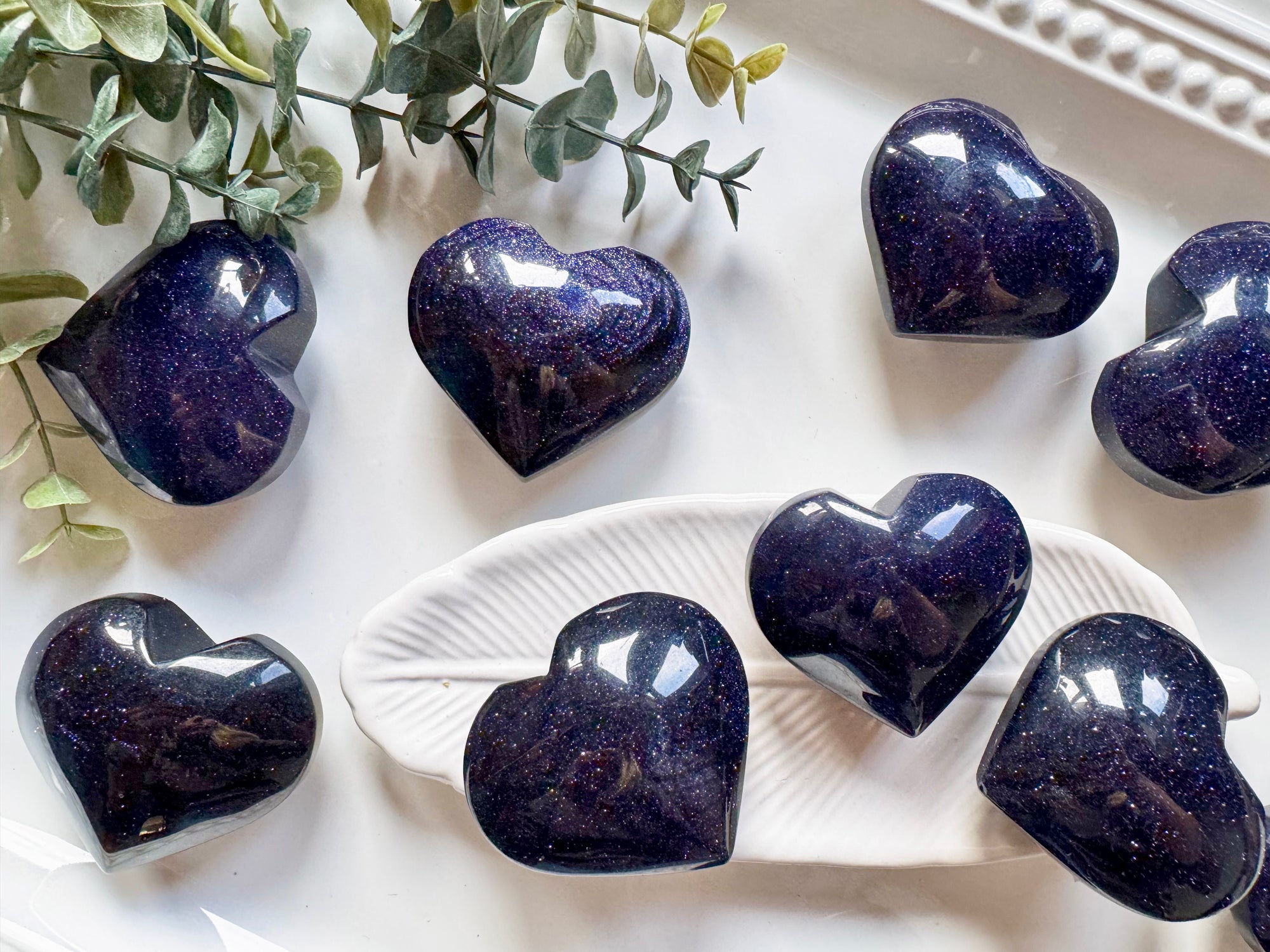 Blue Sandstone Heart