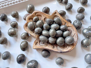 Brazilian Pyrite Round Tumbled Stone