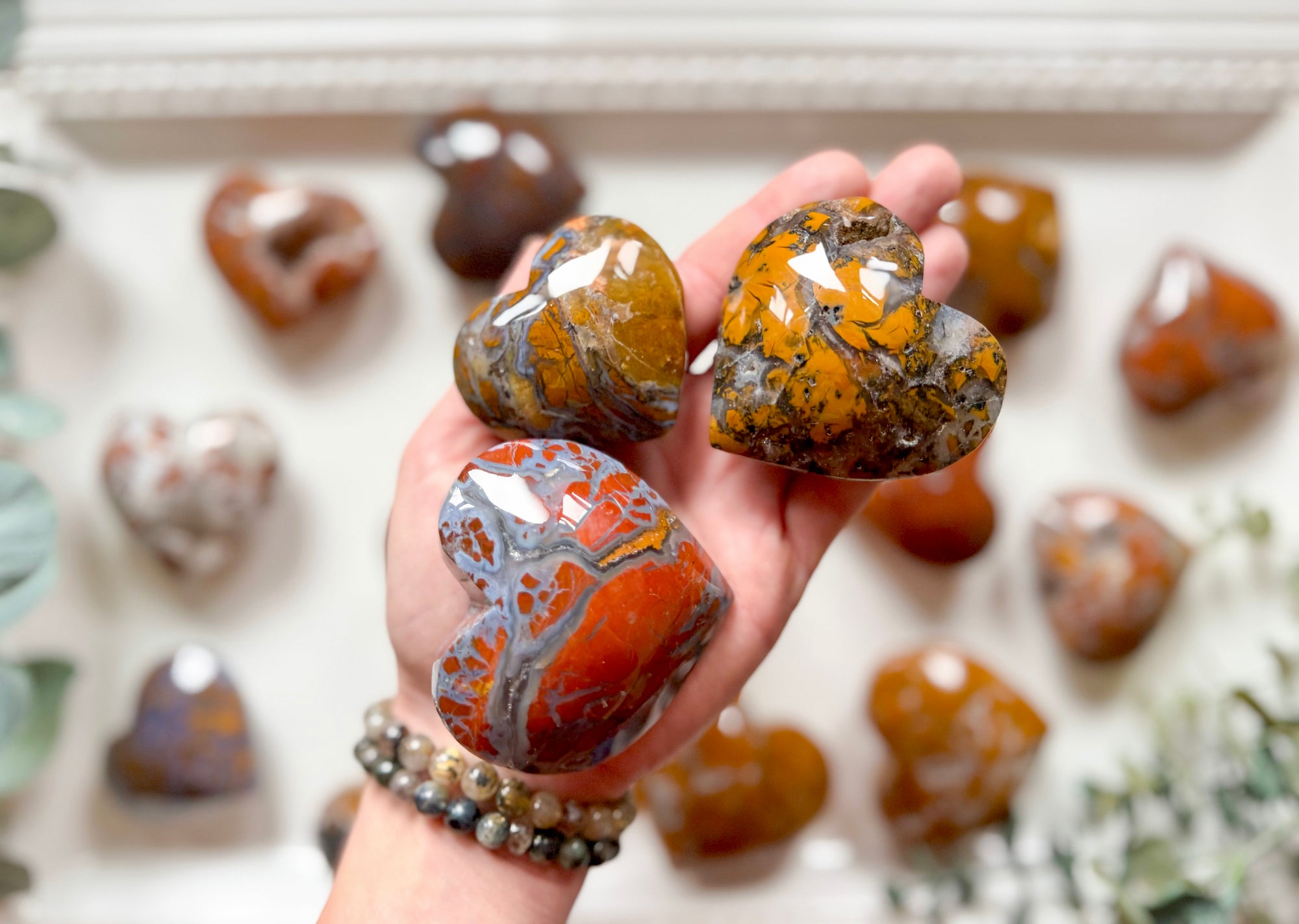 Brecciated Jasper in Agate Heart