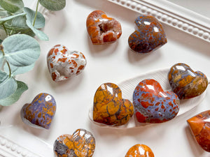 Brecciated Jasper in Agate Heart