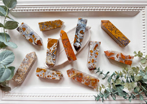 Brecciated Jasper in Agate Tower