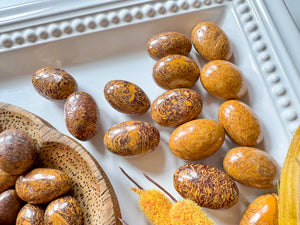 Calligraphy Stone Round Tumbles