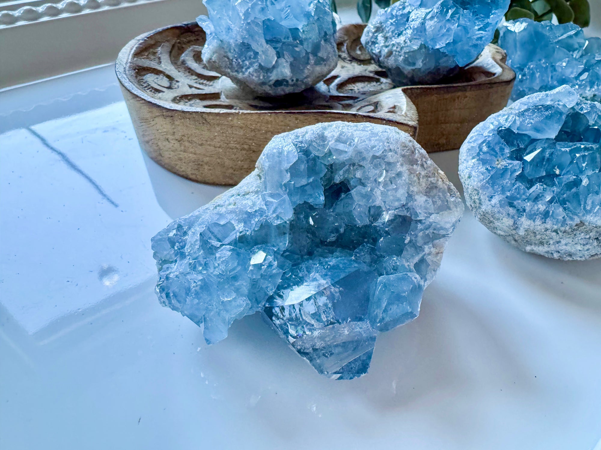 Celestite Cluster || Premium