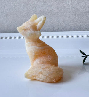 Crystal Fox Carving 