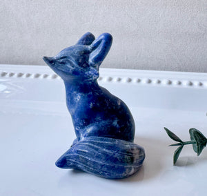 Crystal Fox Carving 