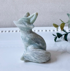 Crystal Fox Carving 