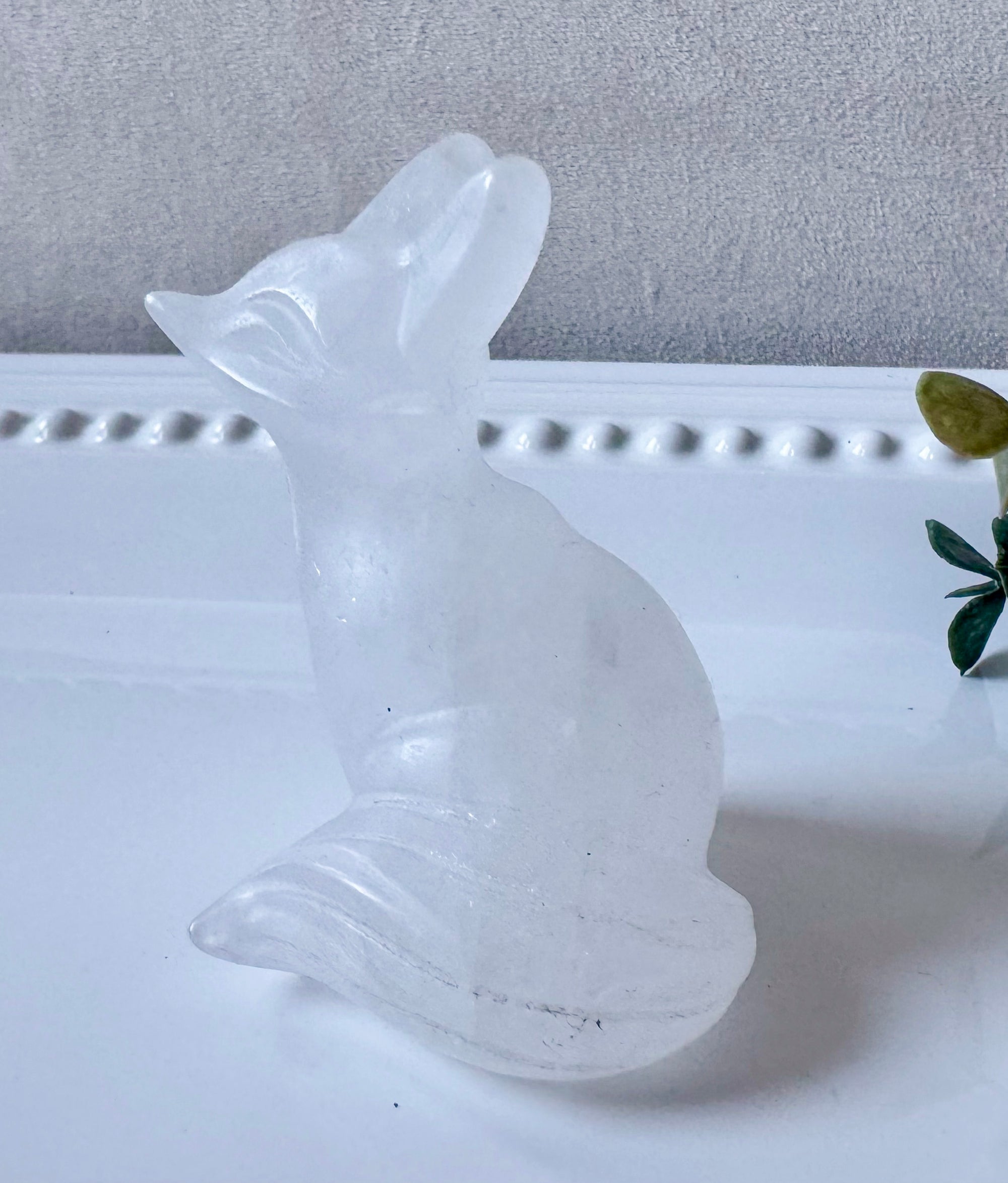 Crystal Fox Carving 