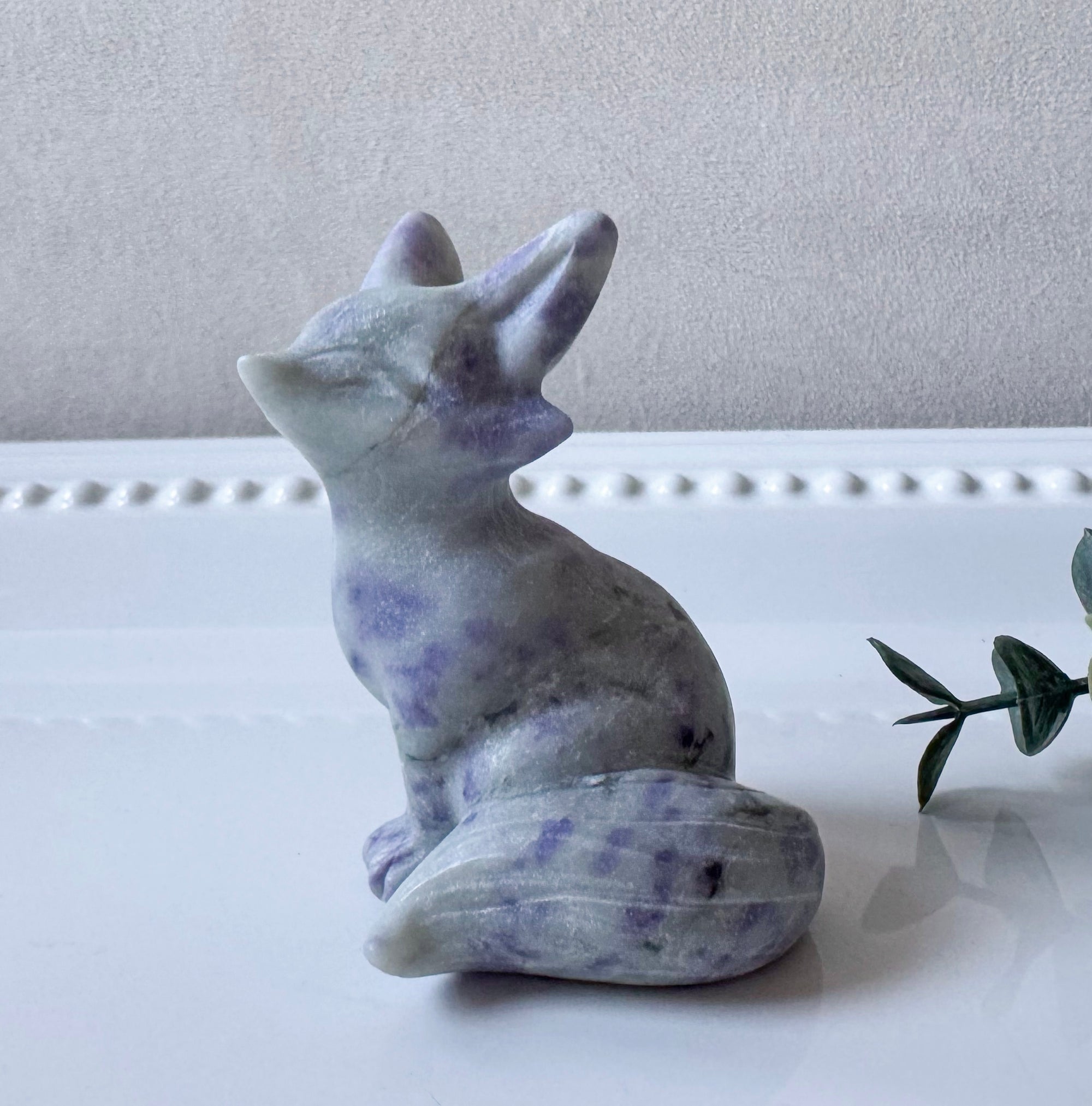 Crystal Fox Carving 