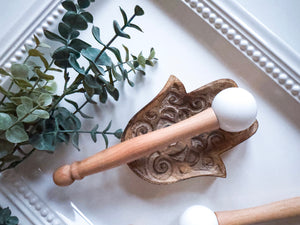 Crystal Singing Bowl Mallet || Rubber