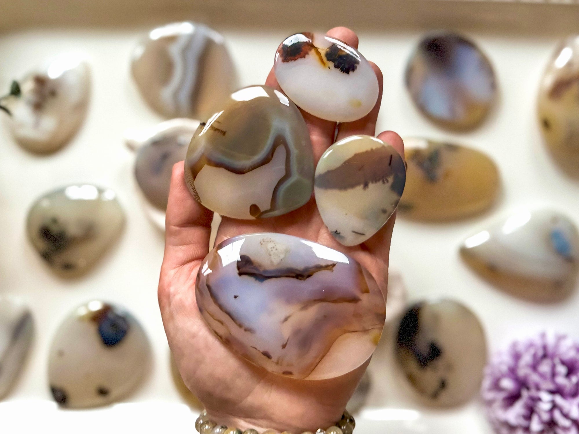 Dendritic Agate Shapes