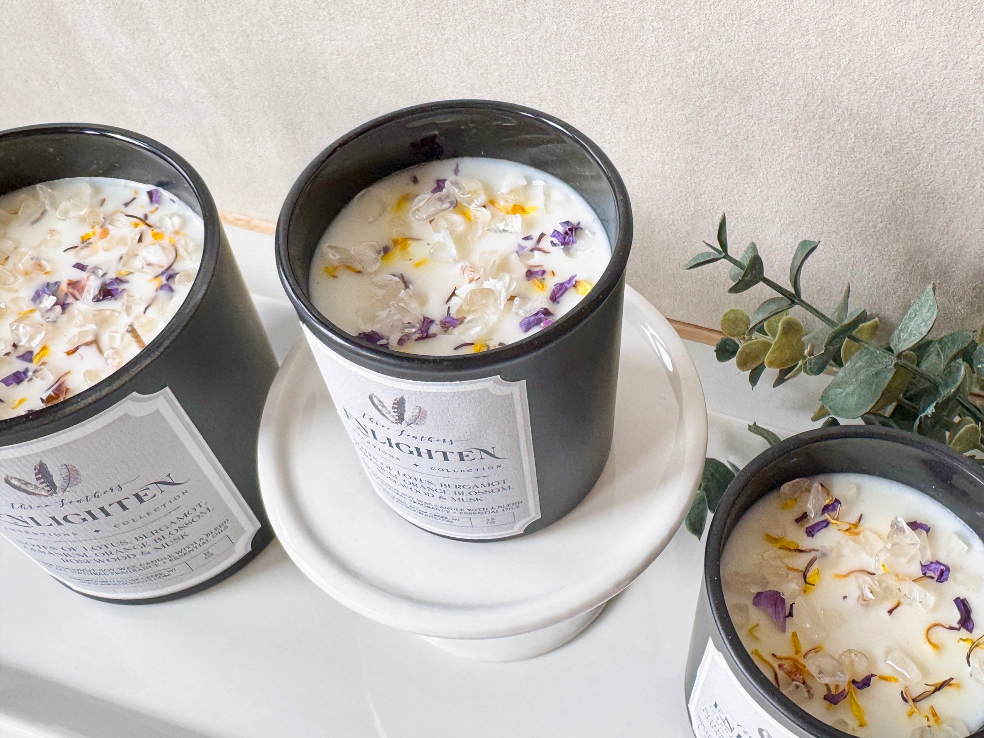 Enlighten || Intentions Candle Collection