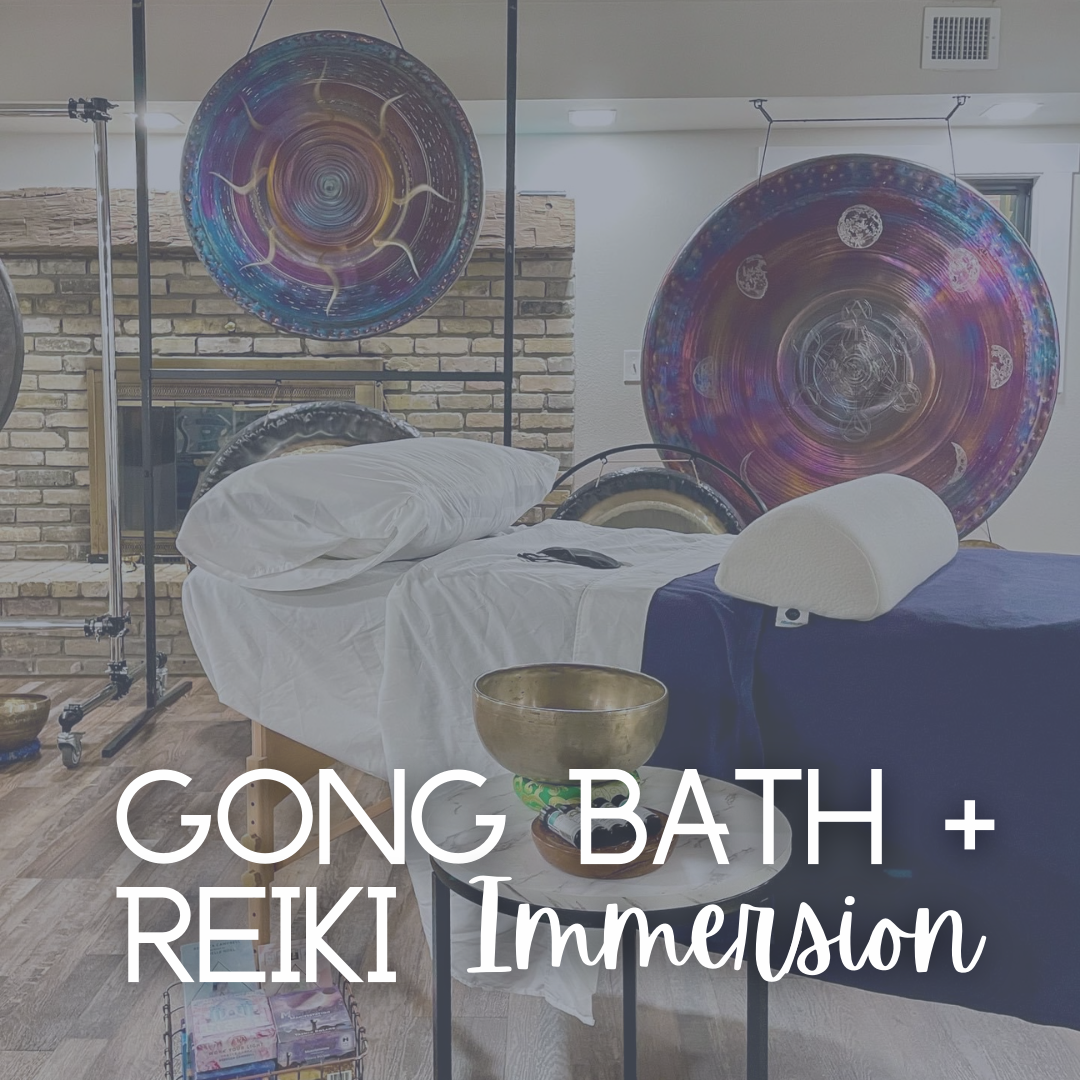 Gong Bath + Reiki Immersion - Client Booking - Monday, March 31