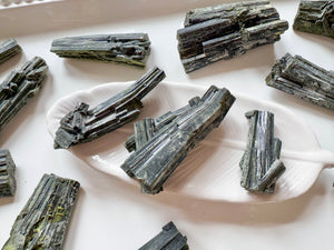 Green Tourmaline Raw Sticks