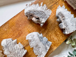 Hedgehog with Cluster Quartz Spines