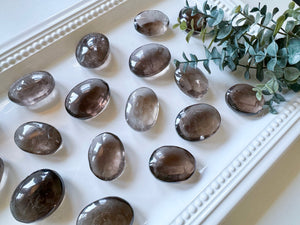 Smoky Quartz Palm Stone