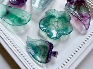 Fluorite Trinket Bowls || Assorted Shapes