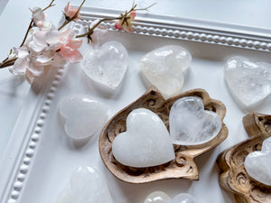 Clear Quartz Heart