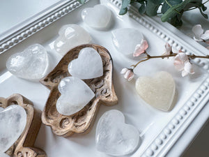 Clear Quartz Heart