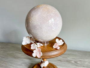 Pink Amethyst Sphere || Large