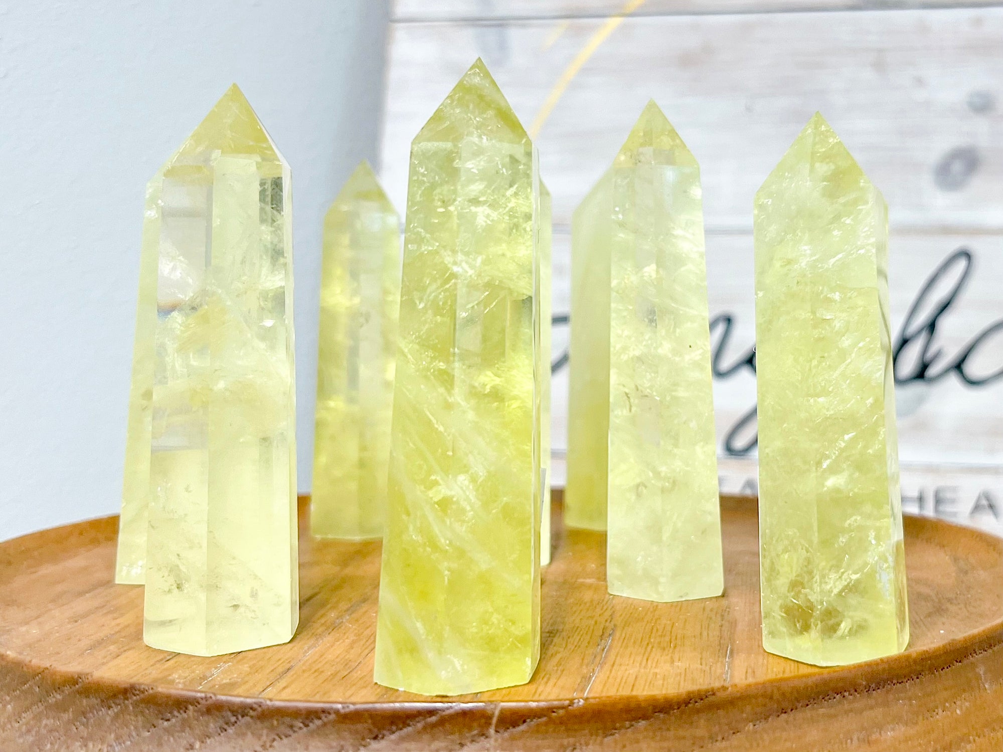 Citrine Quartz Tower