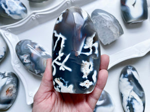 Orca Agate Free Form