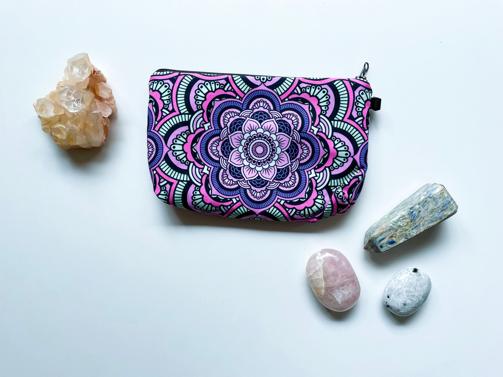 Mandala Pouch - Pink/Purple/Green