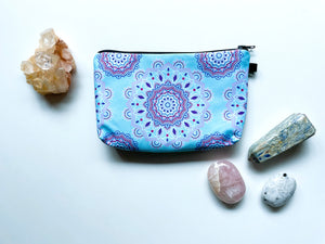 Mandala Pouch - Teal/Purple/Blue