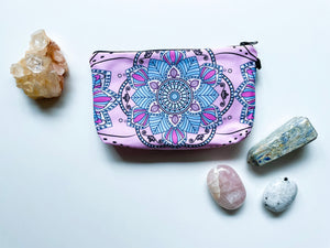 Mandala Pouch - Pink/Blue