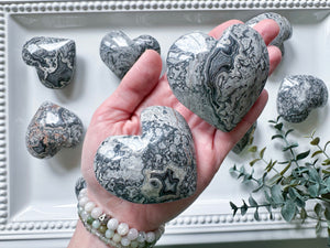 Mexican Agate Heart