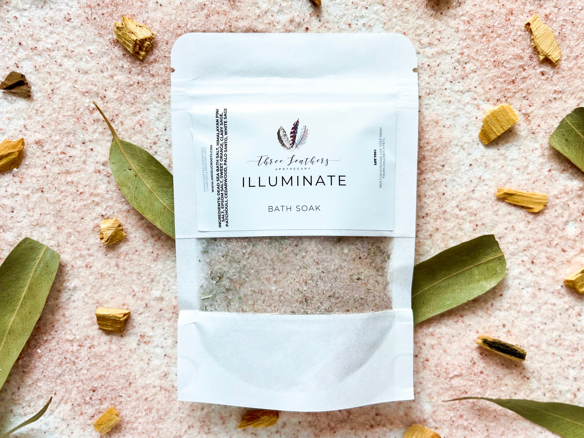 Illuminate Bath Soak || Three Feathers Apothecary