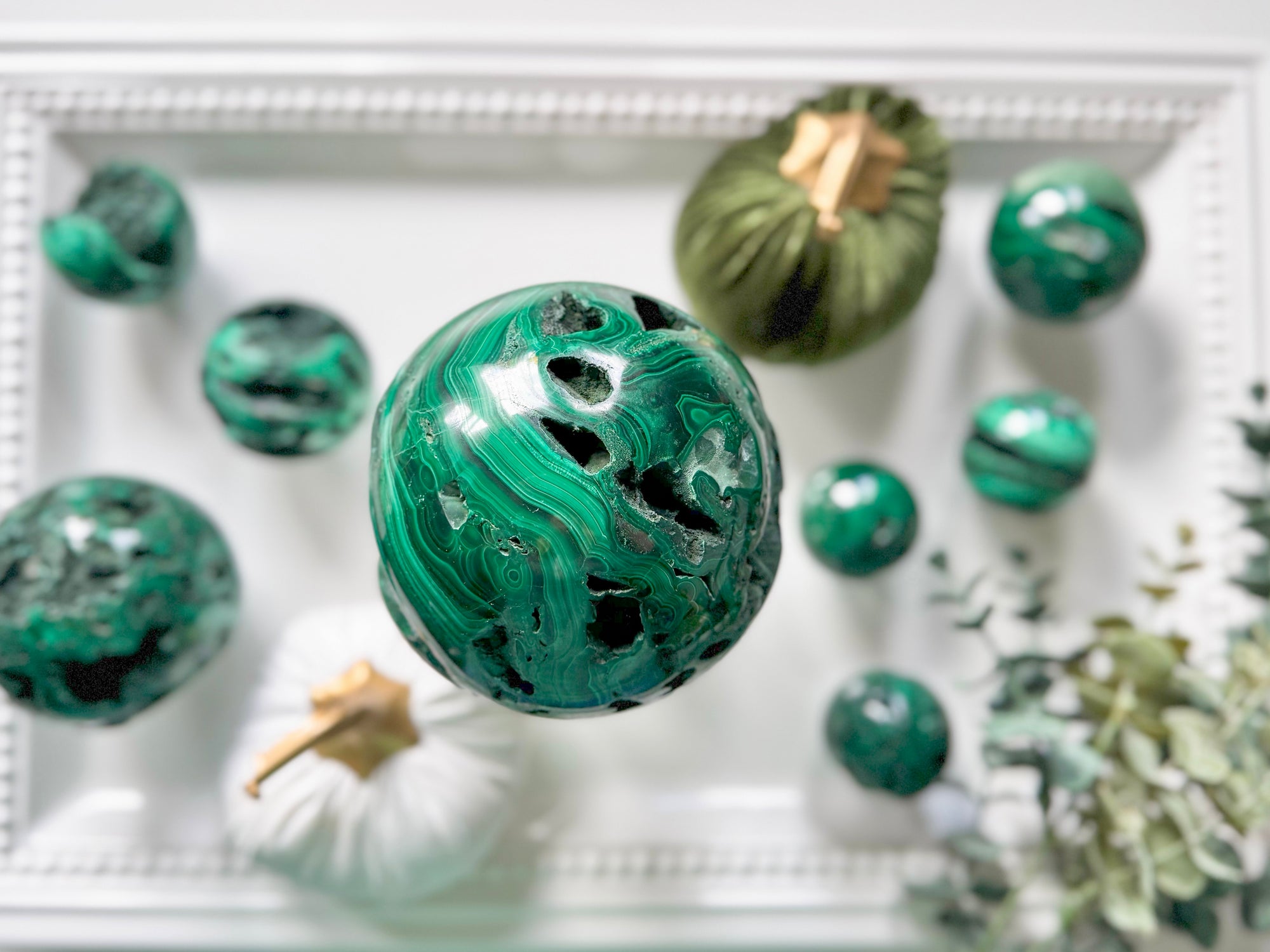 Malachite Sphere