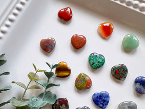 Mini Crystal Hearts || 2cm