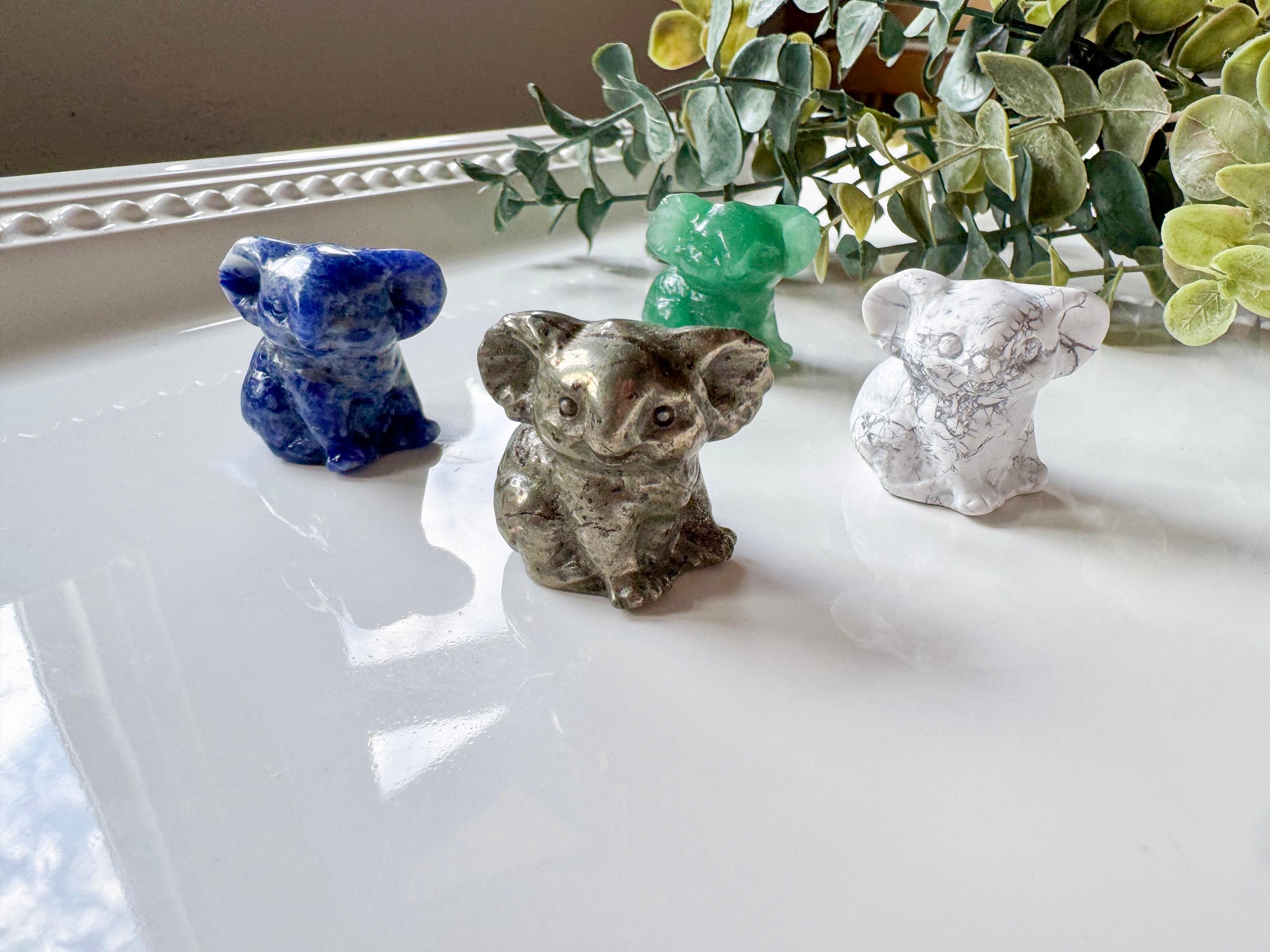 Mini Koala Bear Crystal Carving