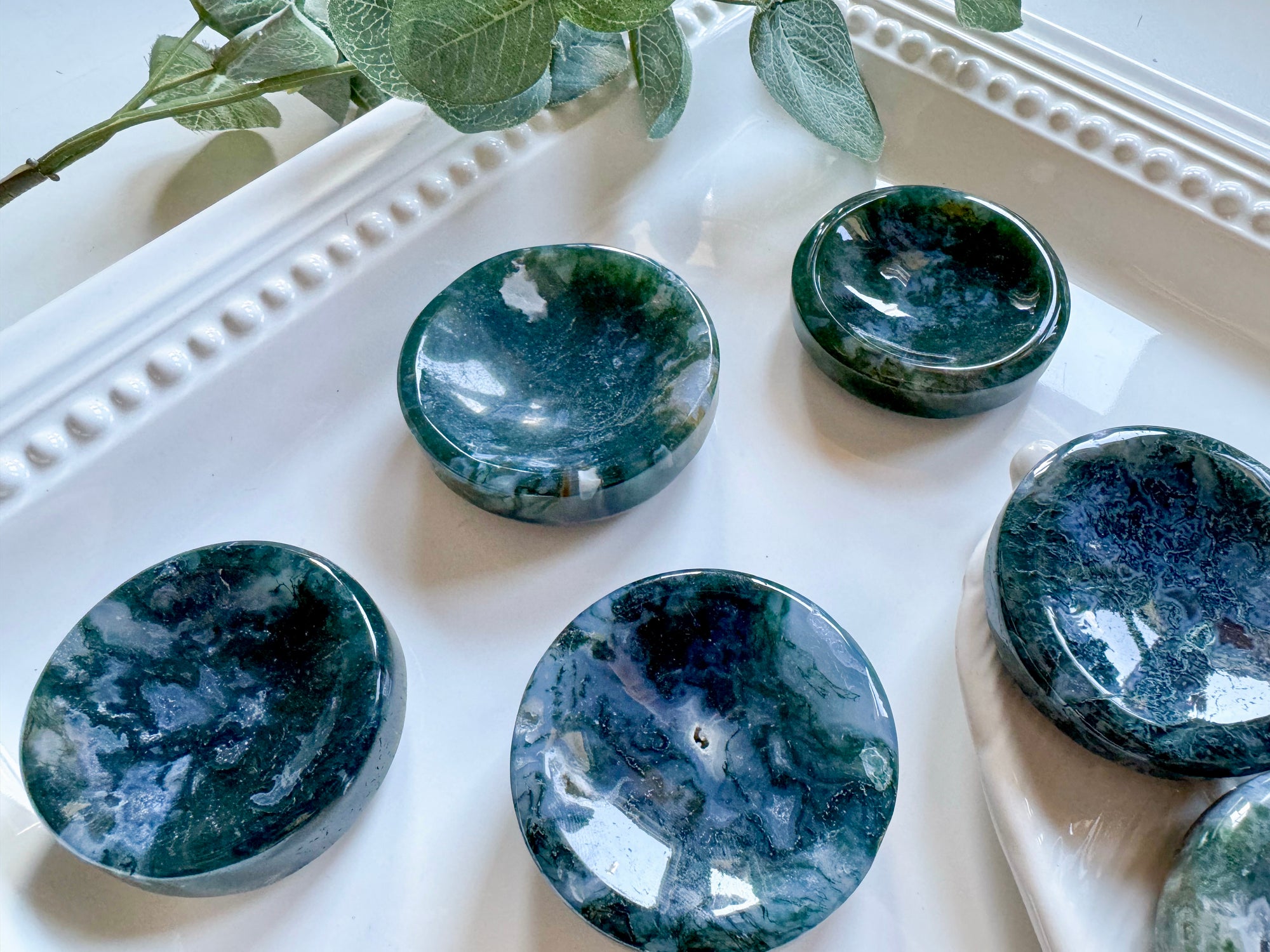 Moss Agate Mini Dish