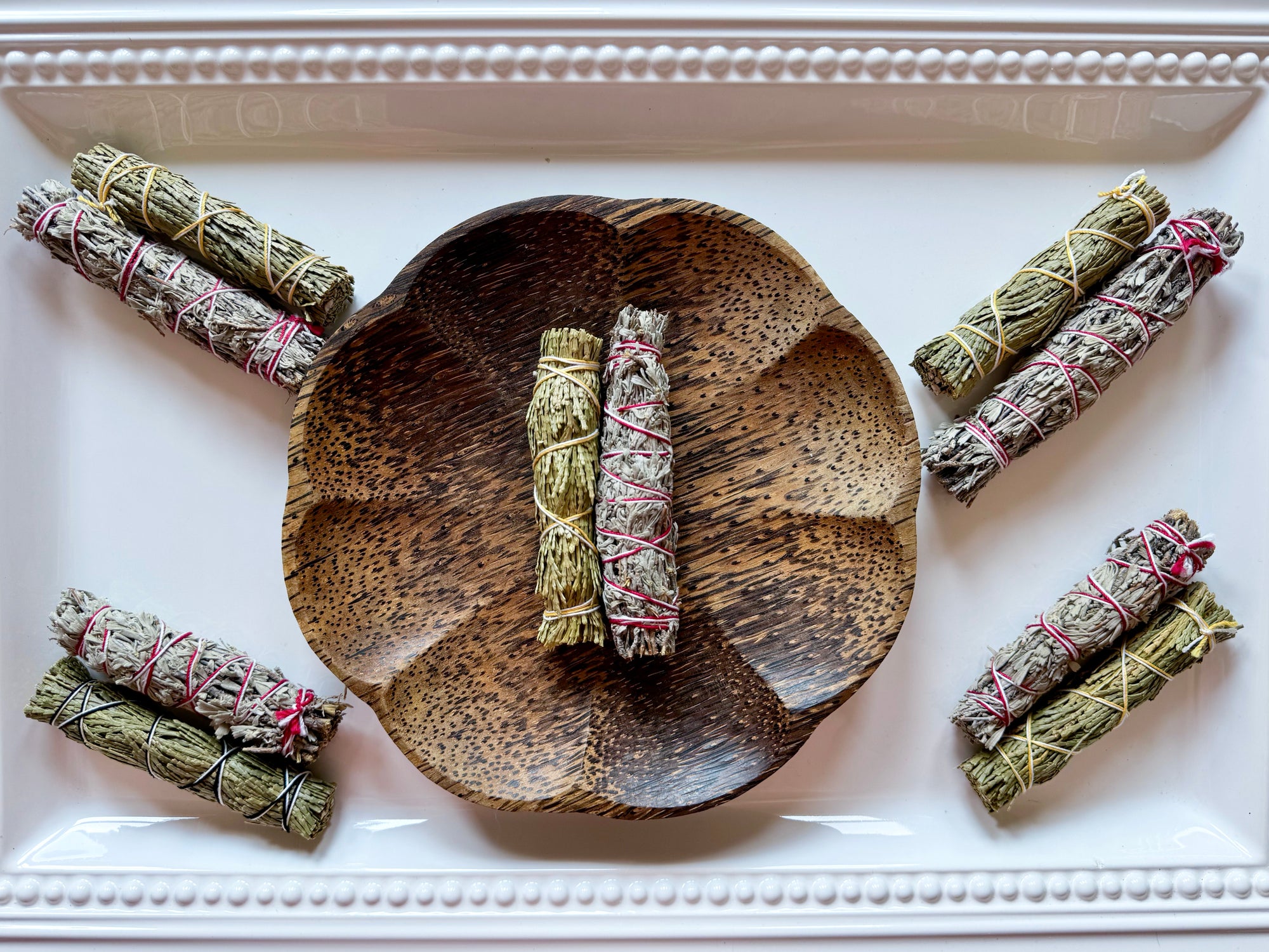 Mount Shasta Mini Sage & Cedar Bundle Set