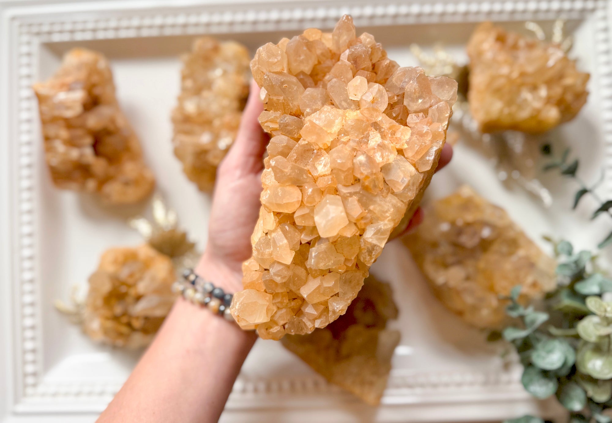 Natural Citrine Raw Cluster || Congo