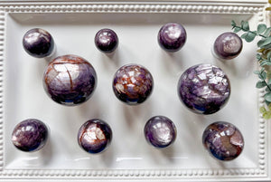 Purple Mica Sphere