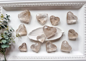 Quartz Geometric Heart || Brazil