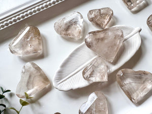 Quartz Geometric Heart || Brazil