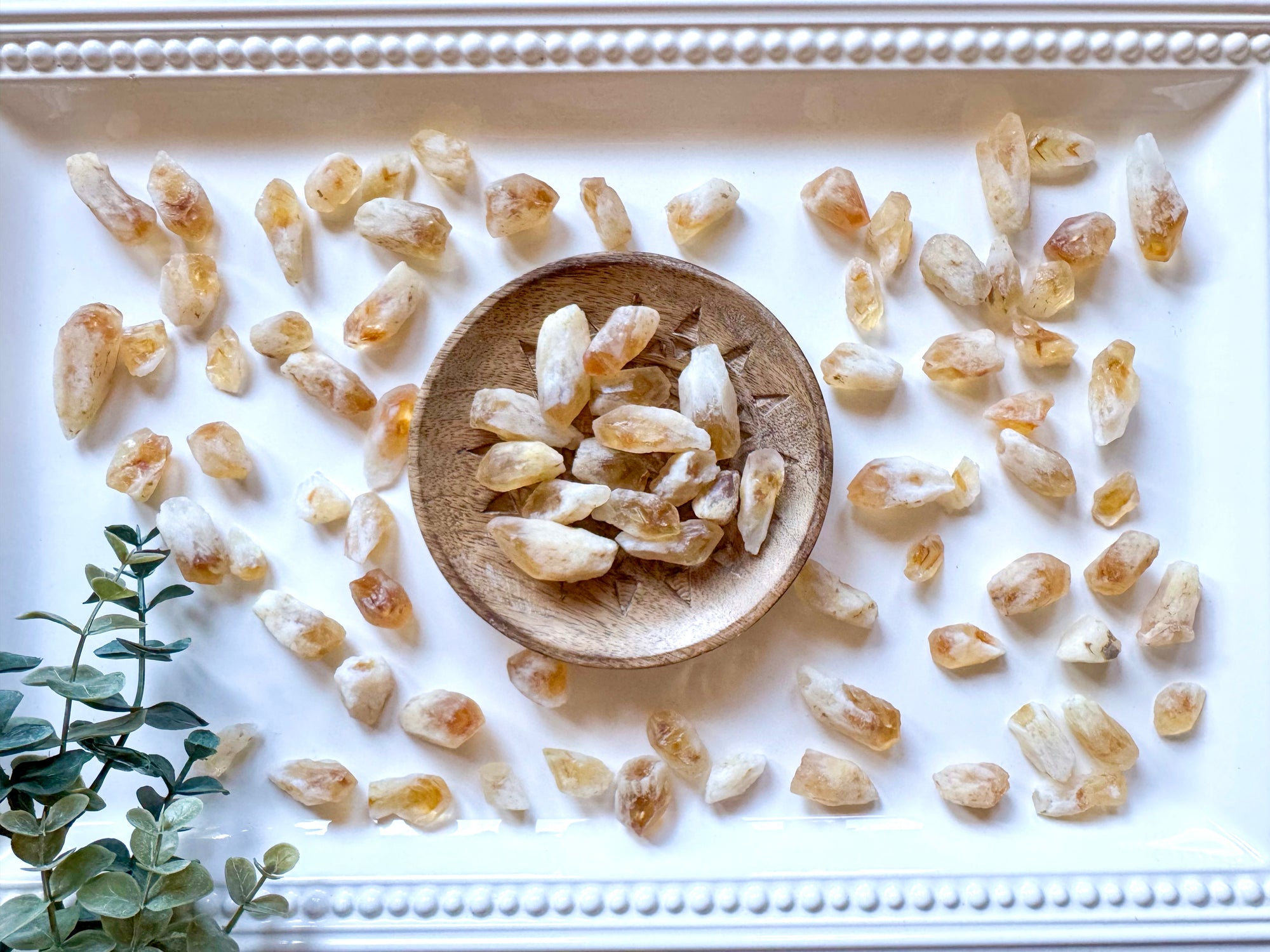 Raw Citrine Teeth