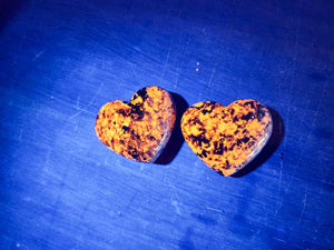 Flame Stone Heart || UV Reactive