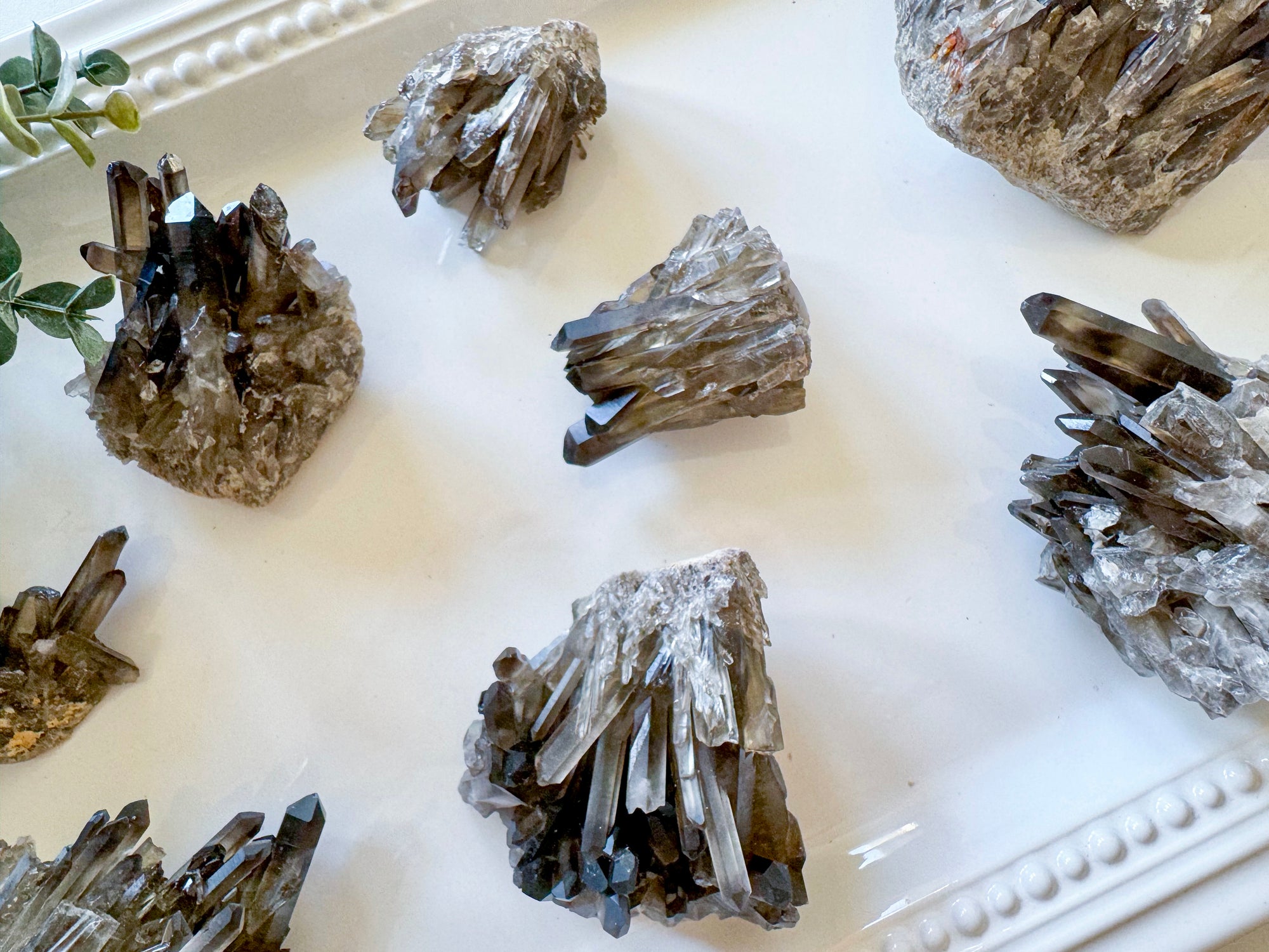 Smoky Quartz Raw Cluster