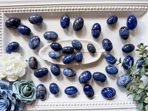 Sodalite Large Round Tumbled Stones